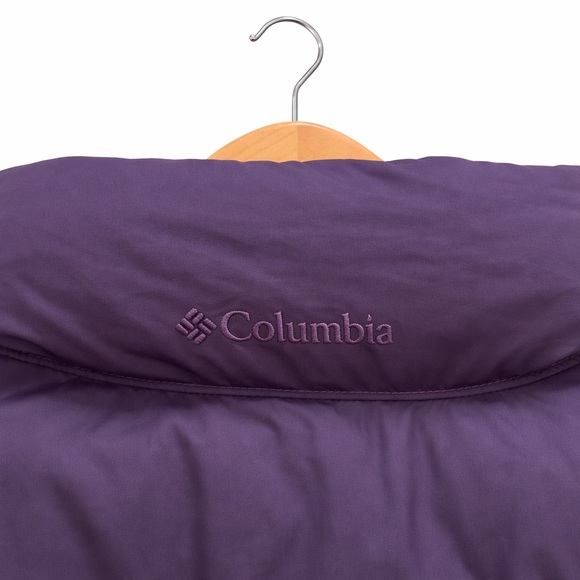 Columbia Reversible Down Puffer Vest Women’s XL Purple Lavender Outdoor Winter - Picture 6 of 6